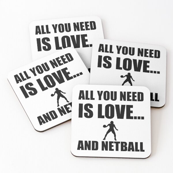Item preview, All You Need Is Love And NetBall Funny designed and sold by TheBestStore.