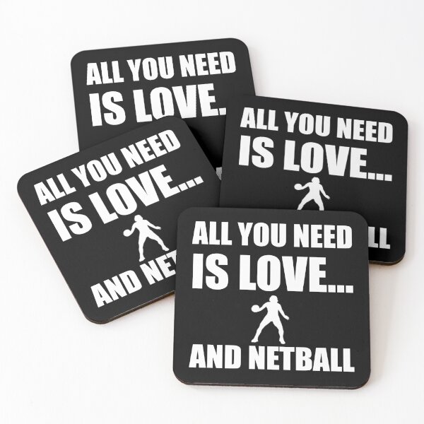 Item preview, All You Need Is Love And NetBall Funny designed and sold by TheBestStore.
