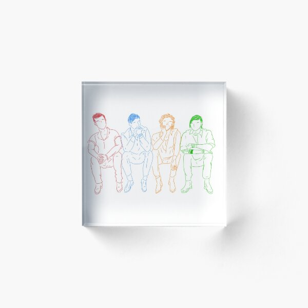 An Australian Band Acrylic Block