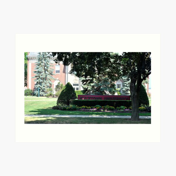 Kutztown University I Art Print