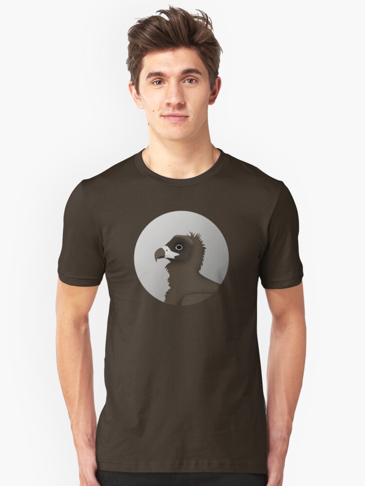 Alternate view of Cinereous Vulture Slim Fit T-Shirt