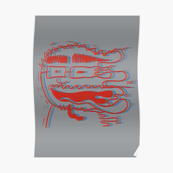 Rikkardo - RGB MELTED Z Poster
