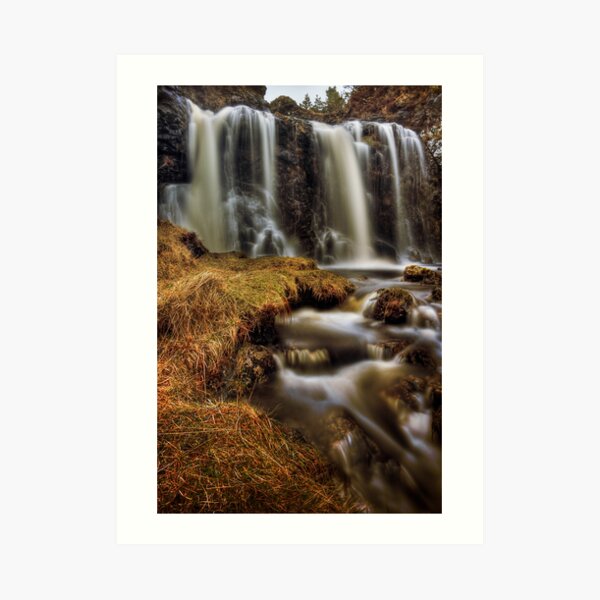 Silky Flow (2) Art Print