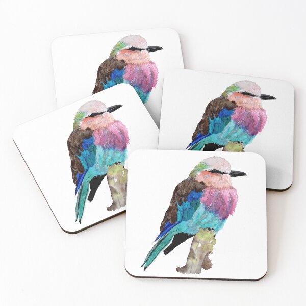 Item preview, Lilac Breasted Roller Bird designed and sold by AuntieBetty.