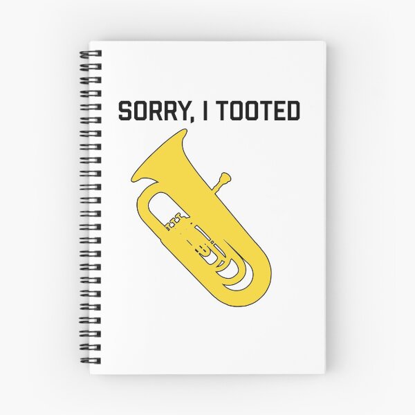 Item preview, Tuba - Sorry, I tooted - funny marching band/ concert band design  designed and sold by HEJAshirts.