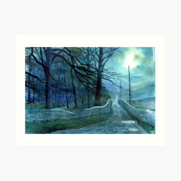Road to Foxup Art Print