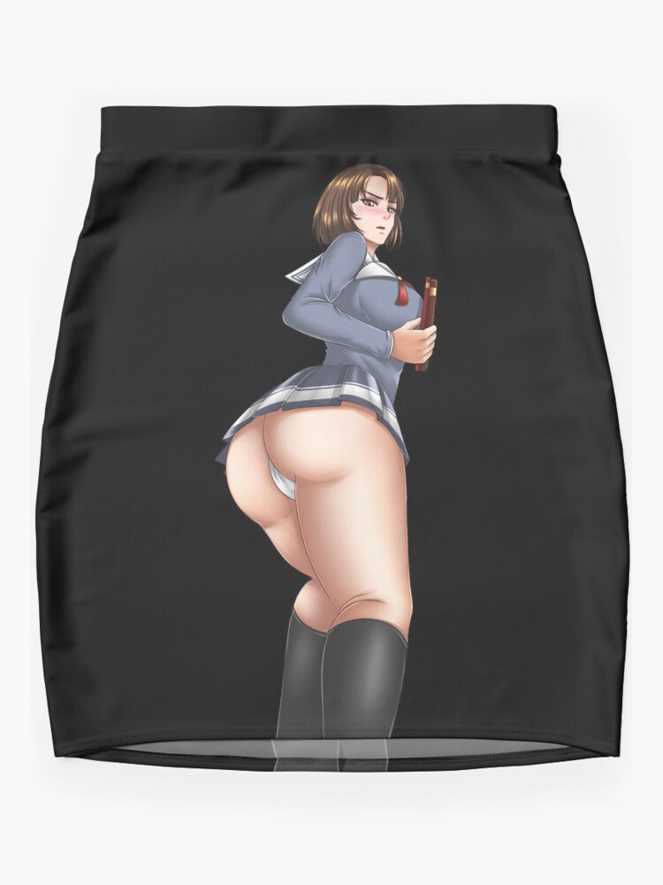 Huge Booty Makes School Uniform Too Small | Candice - Chubby Manga Fantasy  | Mini Skirt