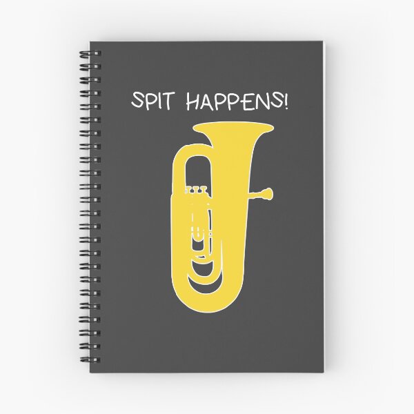Item preview, Tuba - Spit happens - funny marching band/ concert band design  designed and sold by HEJAshirts.