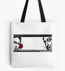 Kahlo und Dali Tote Bag