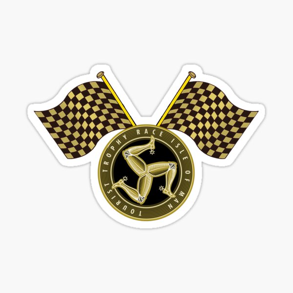 Isle Of Man TT races UK Sticker