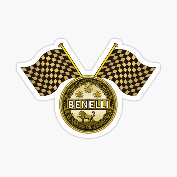 Benelli Vintage Motorcycles Italia Pegatina