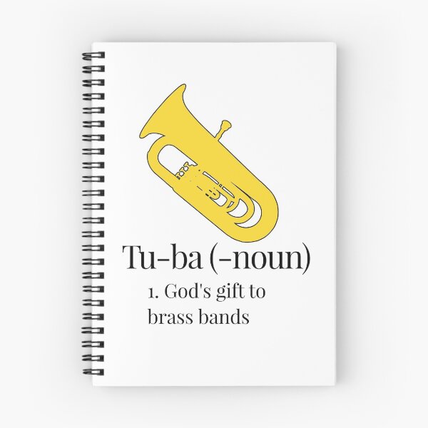Item preview, Tuba - Definition: God's gift o brass bands - funny marching band/ concert band design  designed and sold by HEJAshirts.