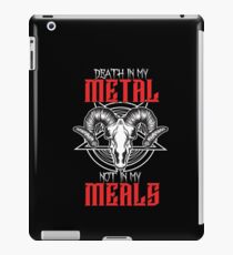 Vegan vegan vegan iPad Case/Skin