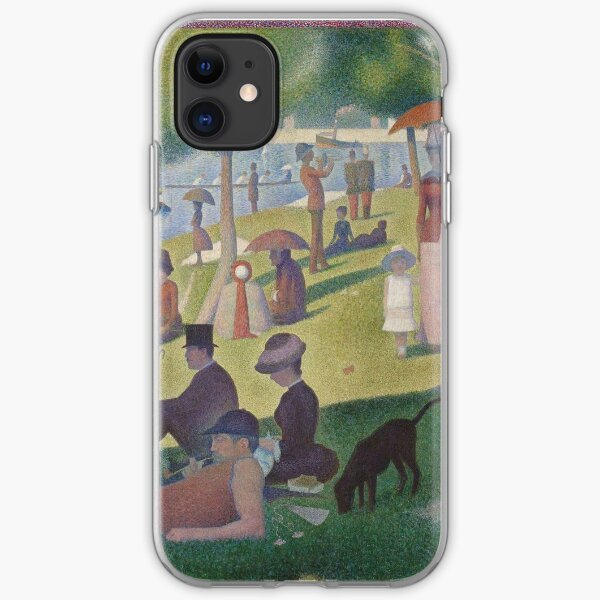 A Sunday Afternoon on the Island of La Grand Jatte by Georges Seurat iPhone Soft Case