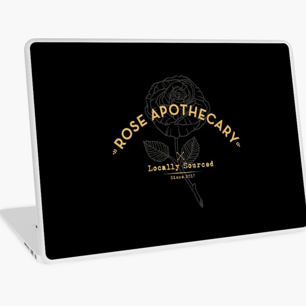 Dark Rose Apothecary Laptop Skin