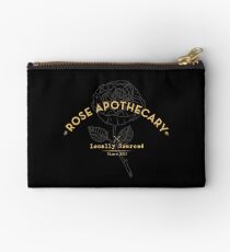 Dark Rose Apothecary Zipper Pouch