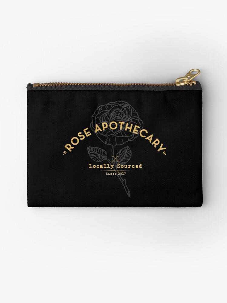 Thumbnail 1 of 4, Zipper Pouch, Dark Rose Apothecary designed and sold by Plan8.