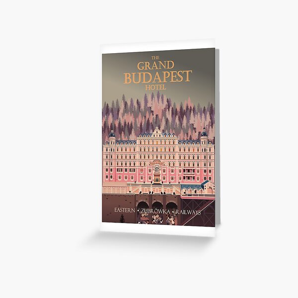 Item preview, Grand Budapest Hotel Travel Poster designed and sold by samwellcollins.