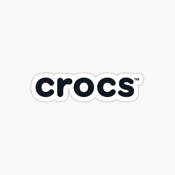 croc logo Sticker
