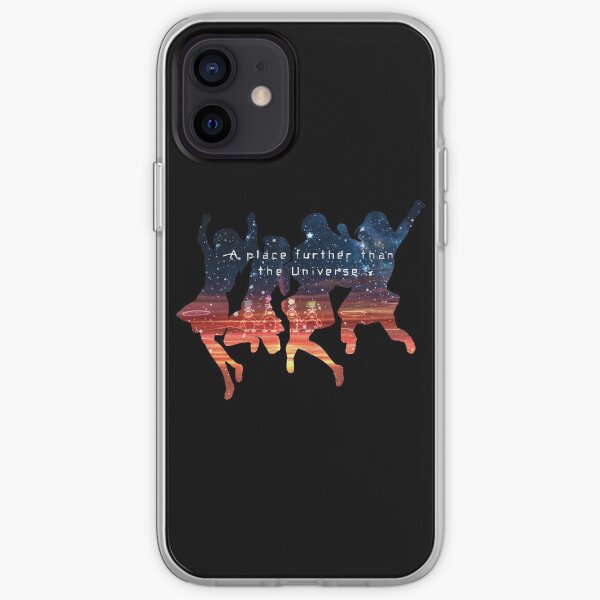 Un endroit plus loin que l'univers Sora yori mo Tooi Basho Anime Shirase Kimari Hinata Yuzuki Coque souple iPhone