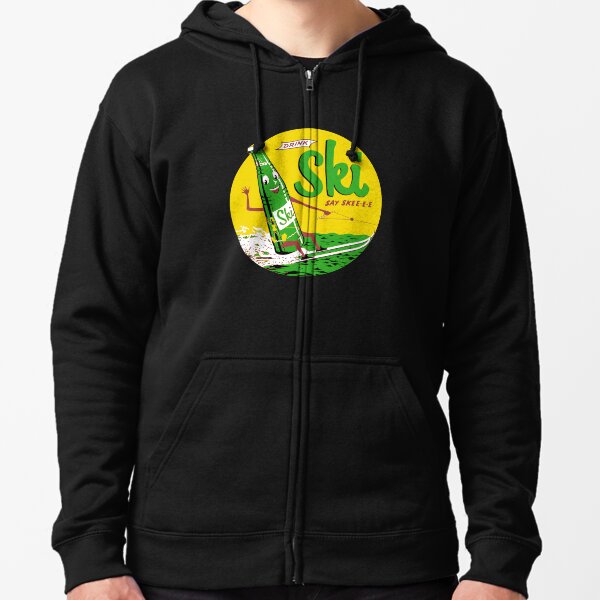 Drink Ski Zipped Hoodie