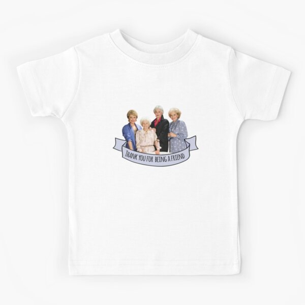 thank you for being a friend Camiseta para niños