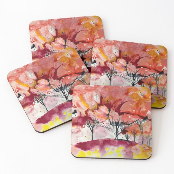 Item preview, blooming trees designed and sold by Marianna Tankelevich.
