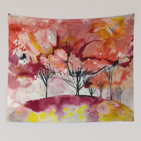 Item preview, blooming trees designed and sold by Marianna Tankelevich.