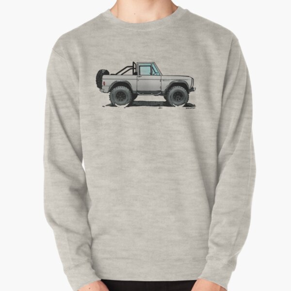 Ford Bronco 66 Crewneck Sweatshirt - Grey - X-Large