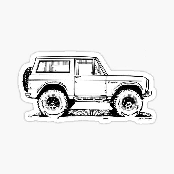 Bronco - X-Cab Classic Sticker