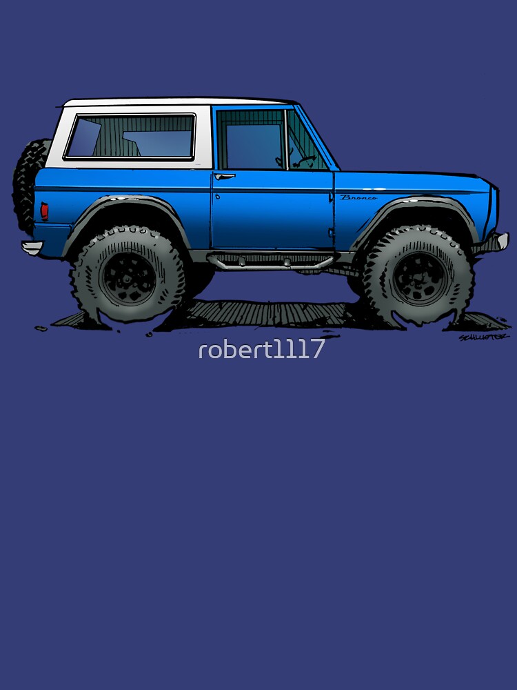 Vintage 1968 Ford Bronco Off Road Essential T-Shirt for Sale by  tmartinezta