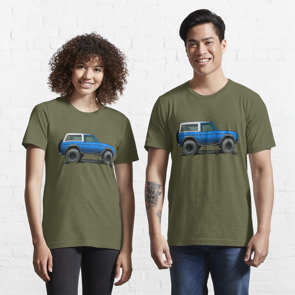 Vintage 1968 Ford Bronco Off Road Essential T-Shirt for Sale by  tmartinezta