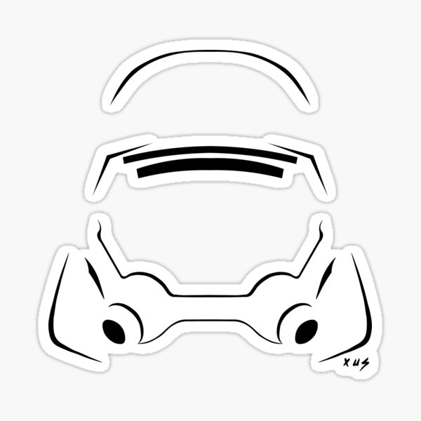 Vista previa del artículo con la obra «CASCO SNOWTROOPER VII», diseñado y vendido por XpressUSelf.