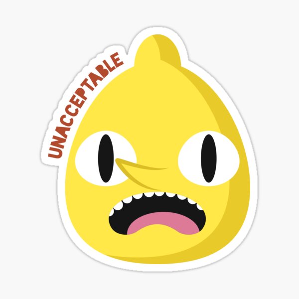 Lemongrab No. 3 Sticker