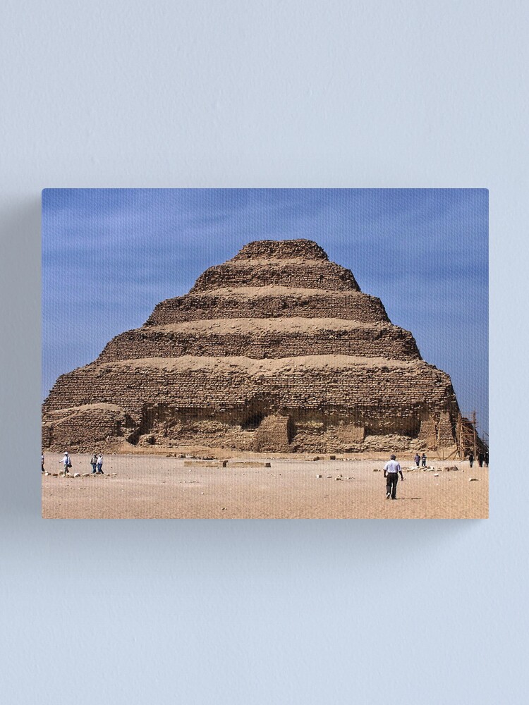 Djoser S Step Pyramid Circa 2630 Canvas Print By Kksgram Redbubble