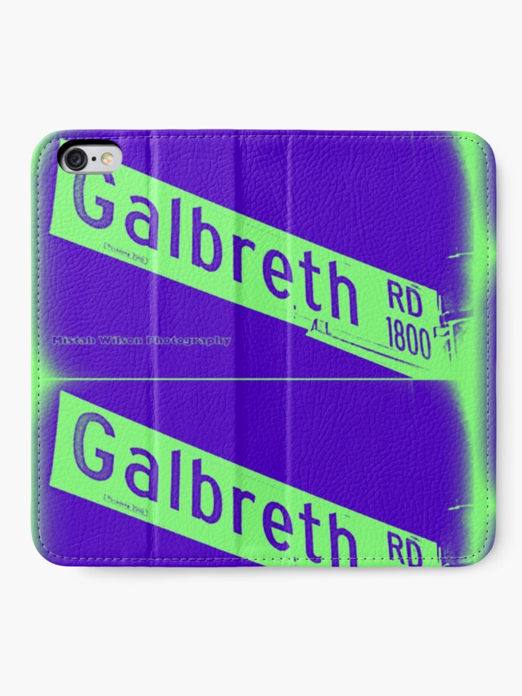 Alternate view of Galbreth Road, Pasadena, CA by MWP iPhone Wallet