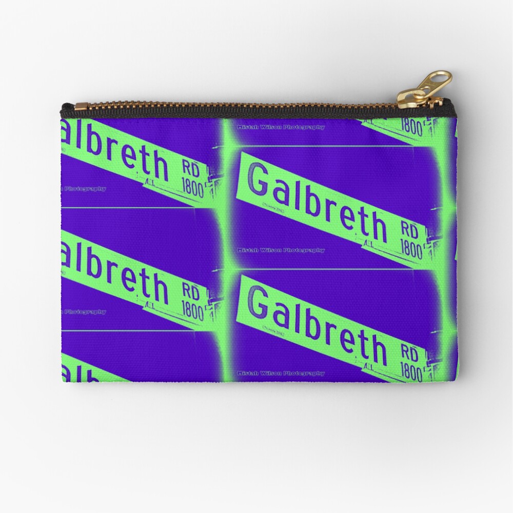 Galbreth Road, Pasadena, CA by MWP Zipper Pouch