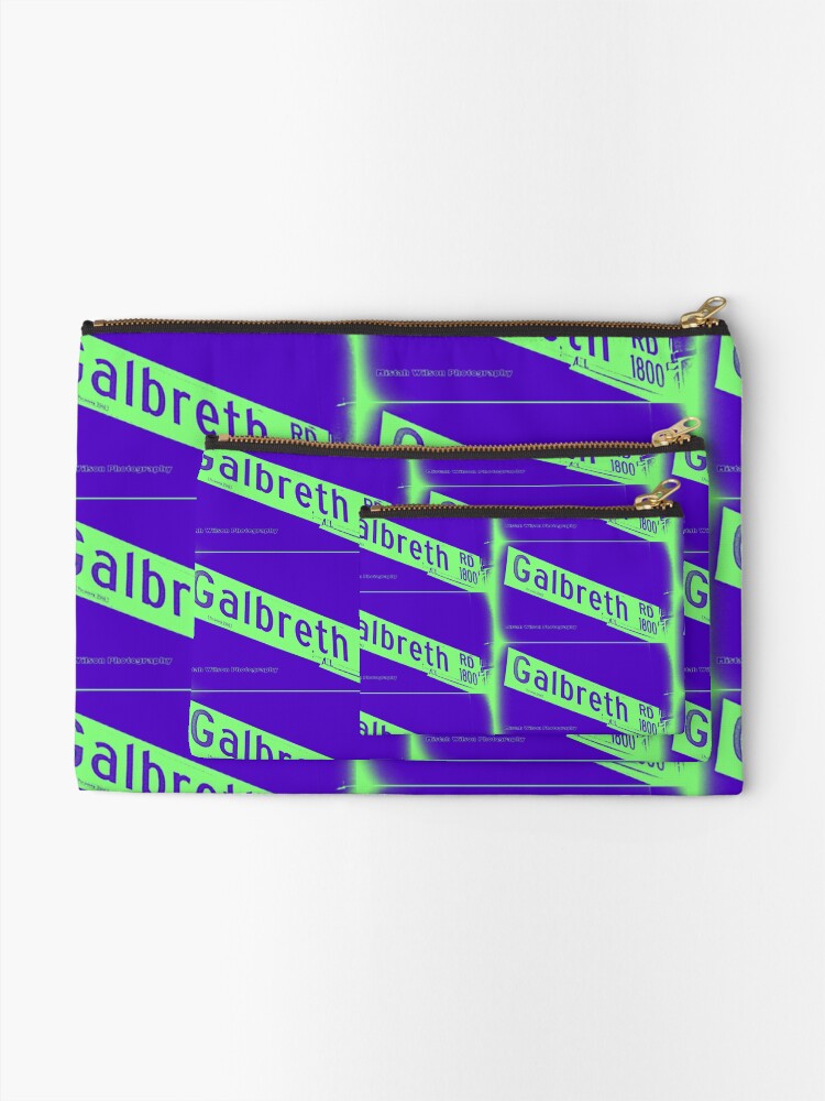 Alternate view of Galbreth Road, Pasadena, CA by MWP Zipper Pouch