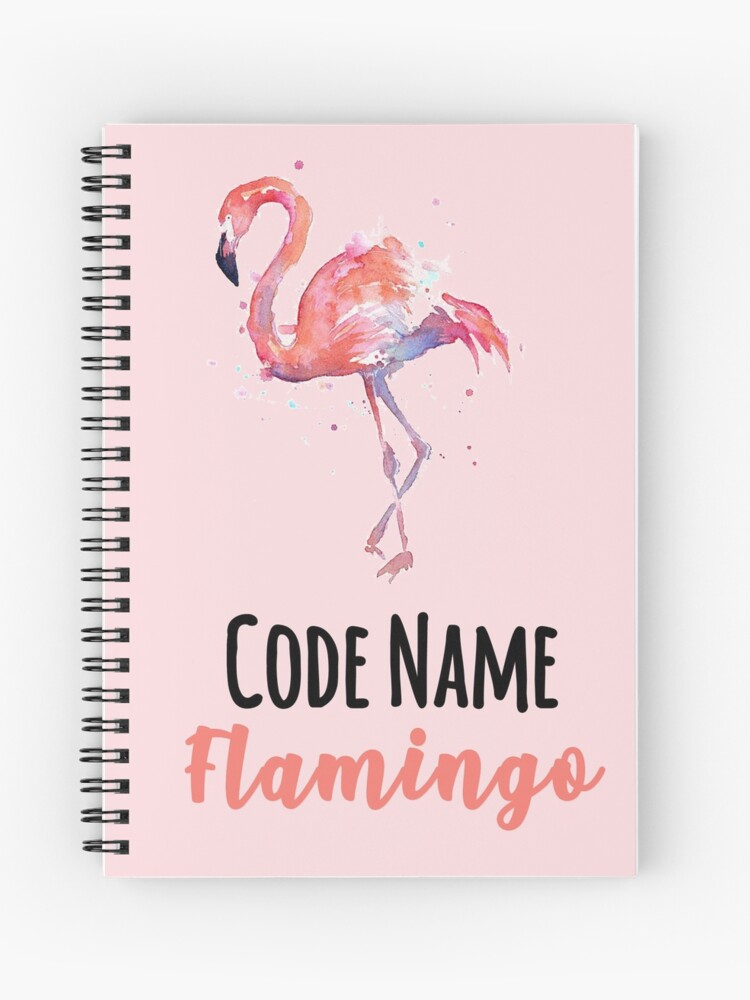 Codename Flamingo Spiralblock Von Aluap106 Redbubble