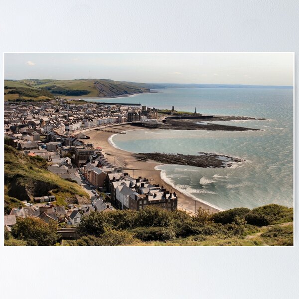Item preview, Aberystwyth from above designed and sold by Yampimon.