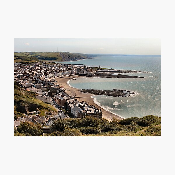 Item preview, Aberystwyth from above designed and sold by Yampimon.