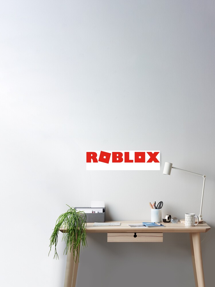 Roblox Poster By Jogoatilanroso Redbubble - roblox laptop skin by jogoatilanroso redbubble