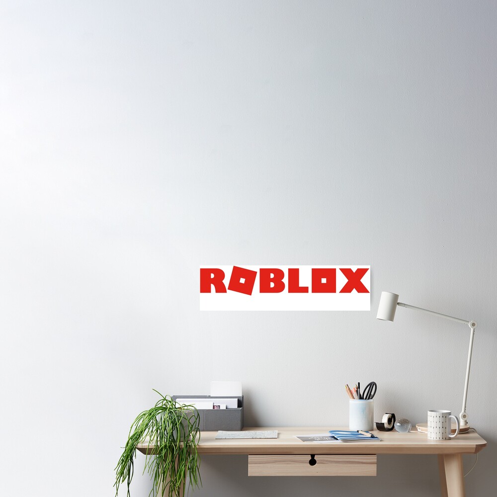 Roblox Poster By Jogoatilanroso Redbubble - roblox t shirt by jogoatilanroso redbubble