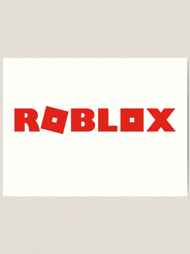 Roblox Art Print By Jogoatilanroso Redbubble - funny roblox art board prints redbubble