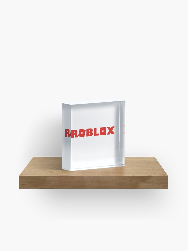 Roblox Acrylic Block By Jogoatilanroso Redbubble - roblox laptop skin by jogoatilanroso redbubble