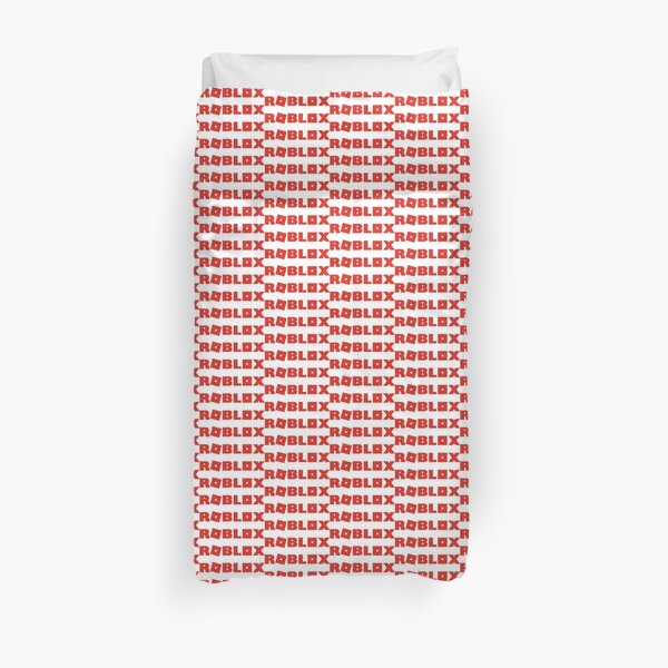 Roblox Logo Duvet Cover By Xcharlottecat Redbubble - dc hoodie roblox