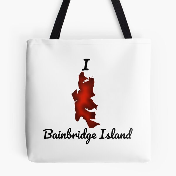 Item preview, I Heart Bainbridge  Island - no border designed and sold by Loonster.