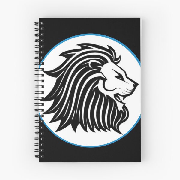 Item preview, Black and White Lion Logo designed and sold by videogamegenius.