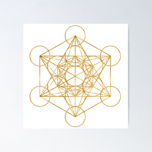 Item preview, Metatron Cube, Sacred Geometry Mystical Diagram  designed and sold by TJ Devadatta Best.