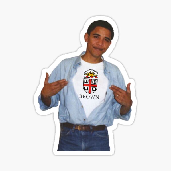 Obama Brown Sticker